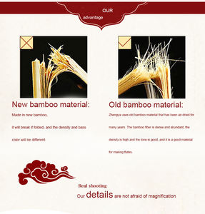 Starway, venta al por mayor, de alta calidad de bambú <span class=keywords><strong>Flauta</strong></span>, llave C D E F G, instrumento Musical de viento, <span class=keywords><strong>flauta</strong></span> de madera <span class=keywords><strong>Dizi</strong></span> para práctica educativa - Product Image 5