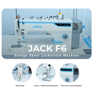 New <strong>JACK</strong> F6 Servo Sewing <strong>Machine</strong> Single Needle Straight <strong>Stitch</strong> Sewing <strong>Machine</strong> with Table - Product Image 6