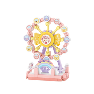 Pour LOZ Micro particule grande roue modèle jouet 140 pièces assemblage blocs de construction cadeau éducatif décoration Puzzle jouet - Product Image 1