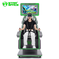 Experiencia Extrema, Silla de Realidad Virtual Realista de 720 Grados, Simulador de Vuelo VR 360, Máquina de Juegos, Simulador 9D 360