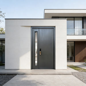 Puerta <span class=keywords><strong>de</strong></span> Entrada <span class=keywords><strong>Principal</strong></span> <span class=keywords><strong>de</strong></span> Seguridad - <span class=keywords><strong>Puertas</strong></span> Prácticas <span class=keywords><strong>de</strong></span> <span class=keywords><strong>Aluminio</strong></span> Fundido para Casas y Villas - Product Image 5