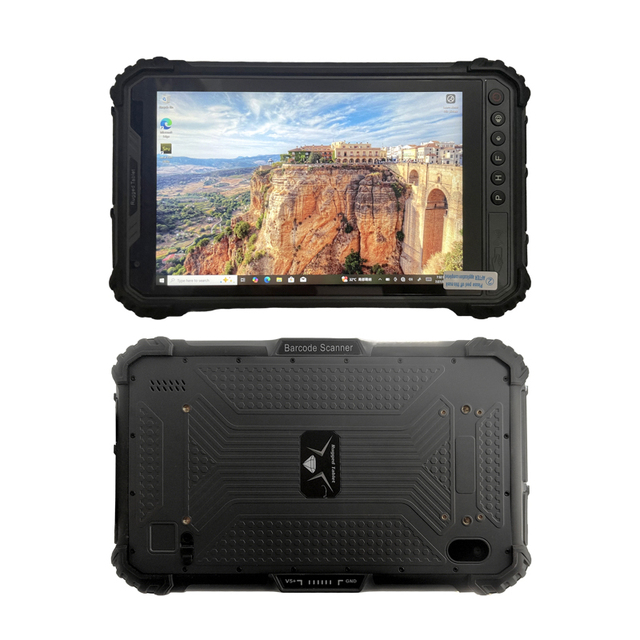 JINGXIN IP67 Windows 10 8 Inch Rugged Tablet PC 8GB RAM 256GB ROM 4G WiFi Blue tooth NFC GPS Industrial PDA