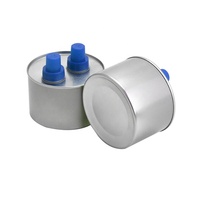 Vente en gros de bidons en étain de 250 g à un trou pour carburant liquide alcoolisé vide, durée de combustion de 4 heures