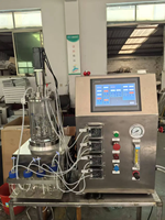 Bioréacteur de laboratoire, Fermenteur, Cuve de réaction avec contrôle automatique, Chauffage électrique, Capacité 100L, Pompe de mélange à turbine, Multi-tension