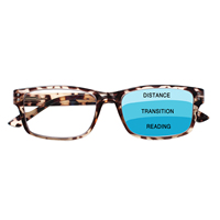 Lunettes de lecture progressives multifocales anti-lumière bleue rectangulaires rétro personnalisées en usine pour hommes et femmes presbytes