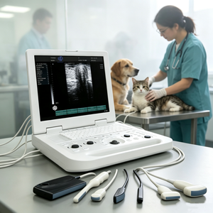 Échographe portable G-800+ <span class=keywords><strong>pour</strong></span> animaux, équipement d'échographie vétérinaire, <span class=keywords><strong>appareil</strong></span> <span class=keywords><strong>de</strong></span> diagnostic échographique bovin, ultrason - Product Image 1