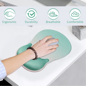 Memory From Custom Cartoon Wrist Rest <strong>Mouse</strong> <strong>Pad</strong> Silicone Square Style with Non-Slip Gaming Desk Mat with Factory for Office Home - Product Image 3