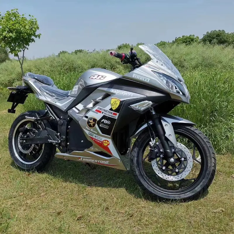 Moto électrique de course de rue 200cc, vente en gros d'usine, couleur personnalisée, moto de course, circuit imprimé