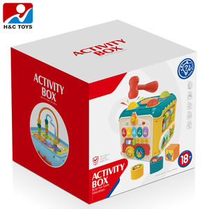 Giocattolo per bambini a sette lati <span class=keywords><strong>puzzle</strong></span> che bussa musicista che batte batteria musica leggera a sette lati giocattoli di allenamento cognitivo per bambini - Product Image 6
