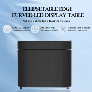 Écran LED portable flexible pour DJ Booth, bar de nuit, table incurvée, écran LED personnalisé, taille P186 P2 P25, mur vidéo LED pour DJ Booth - Product Image 2