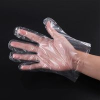 Gants jetables en PE de qualité alimentaire pour la manipulation des aliments dans les restaurants et cuisines