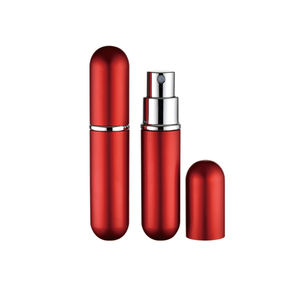 Taşınabilir Mini Doldurulabilir Parfüm <span class=keywords><strong>Atomizer</strong></span> Pompası Sprey Kozmetik Şişesi Altın Alüminyum Seyahat 5ml 10ml Cam Kalp Baskılı - Product Image 6