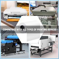 Papier de sublimation thermique Ingani en gros, 10 pouces, 25 m, blanc, pour impression numérique sur vêtements