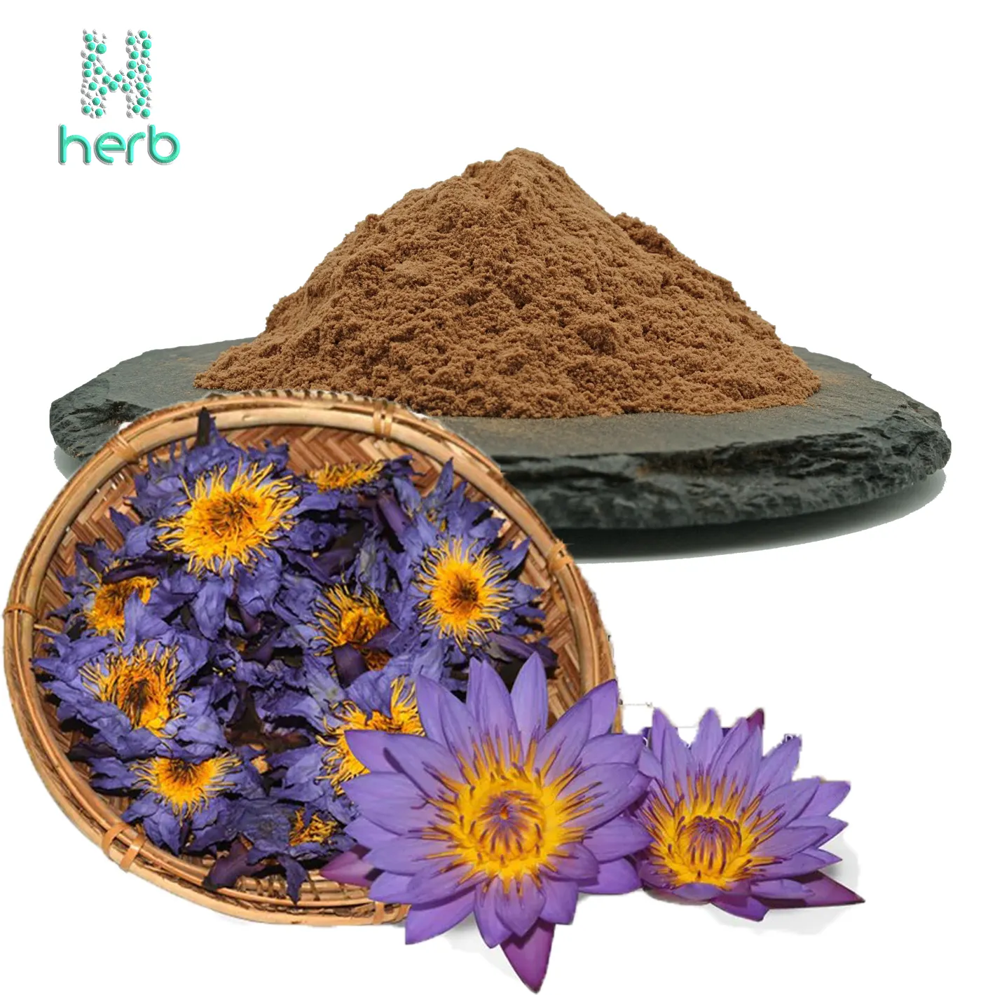 hot sell dried nymphaea tetragona lotus leaf flower extract blue lotus flower extract powder