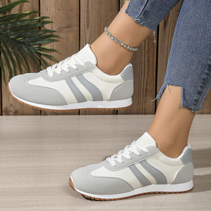 <span class=keywords><strong>Zapatillas</strong></span> Deportivas Alemanas para <span class=keywords><strong>Mujer</strong></span>, Estilo Forrest Gump, para Todas las Temporadas 2026, Estilo Coreano, Casuales, Transpirables, Versátiles, Blancas - Product Image 3