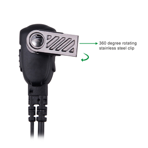 Auricular con Tubo Acústico HX-318, Conector K/<span class=keywords><strong>2</strong></span> Pines, Auricular de Radio Bidireccional para Kenwood Baofeng sin Cancelación de Ruido - Product Image 4