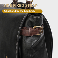 Mochila SEWAFOX para hombre, mochila para computadora para viajes de negocios, mochila retro para viajes de ocio