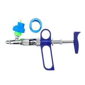 WANJIA <span class=keywords><strong>Seringue</strong></span> de vaccin en continu de 5ml pour moutons, chèvres, porcs, vaches, animaux, cliniques et usage vétérinaire - Product Image 6