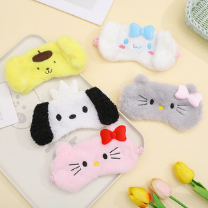 Antifaz <span class=keywords><strong>de</strong></span> Peluche con Diseño <span class=keywords><strong>de</strong></span> Cinnamoroll <span class=keywords><strong>para</strong></span> <span class=keywords><strong>Dormir</strong></span>, Bloquea la Luz y Protege los Ojos, Antifaz <span class=keywords><strong>de</strong></span> Kuromi <span class=keywords><strong>para</strong></span> <span class=keywords><strong>Niñas</strong></span>, Venta al por Mayor - Product Image 3