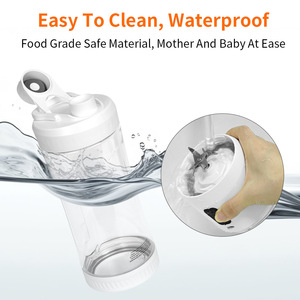 Licuadora portátil de 601 ml y 800 ml, recargable e inalámbrica, con cabezal de tres cuchillas para batidos y jugos. - Product Image 4