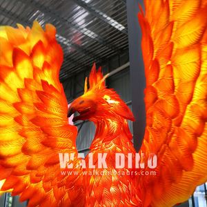 Linterna Impermeable con Diseño de Fénix, Animal Mitológico Chino, Personalizable, para Decoraciones de Fiesta de Acción de Gracias - Product Image 6