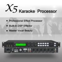 Processeur audio numérique ADSP X5L montable en rack, à commande par bouton, avec sortie son surround
