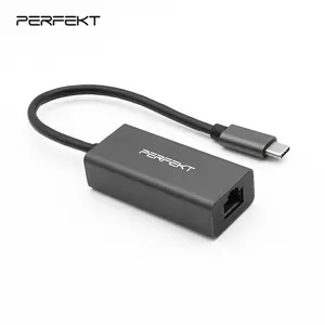 USB-C إلى جيجابت إيثرنت RJ45 10/100/1000Mbps محول محول