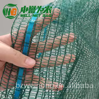 Heetverkopende HDPE netzakken, ademend Raschel-mesh, 1mm maaswijdte, meerkleurig, aanpasbaar voor knoflook, uien, aardappelen, fruit