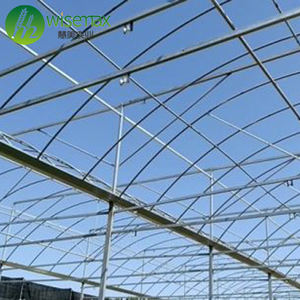 Serre préfabriquée en plastique multi-span pour la culture de fleurs et de <span class=keywords><strong>l</strong></span>égumes - Product Image 5