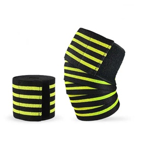 <span class=keywords><strong>Rodilleras</strong></span> Deportivas para Hombre, Vendajes Elásticos de Tela para <span class=keywords><strong>Sentadillas</strong></span> Profundas, Protección Profesional para Levantamiento de Pesas, Envolturas para Piernas que Protegen las Rodillas - Product Image 6