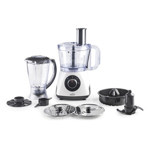 Robot culinaire Lacor MultiGenius 1,5 L avec mixeur, centrifugeuse et disques de découpe pour usage en cuisine - Product Image 1