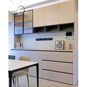 Aimsp Wine <b>Cabinet</b> Wine <b>Cabinet</b> Bar Living Room <b>Sideboard</b> Dining Room Wooden - Product Image 6