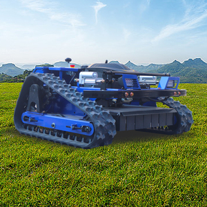 Điều khiển từ xa Máy cắt cỏ RC Crawler 7.5HP dốc máy cắt theo dõi đài phát thanh kiểm soát cỏ cắt <span class=keywords><strong>Robot</strong></span> Máy cắt - Product Image 4