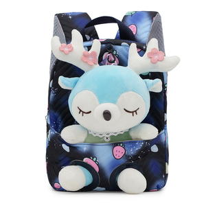 Zaini in peluche zaini per bambole di cervo <span class=keywords><strong>zaino</strong></span> per bambini carino <span class=keywords><strong>zaino</strong></span> per bambini <span class=keywords><strong>asilo</strong></span> leggero e alla moda per ragazze - Product Image 4