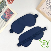 Aide à dormir voyage résilience unique respirant bambou soie impression personnalisée masque pour les yeux bambou soie couvre-yeux