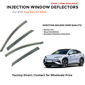 Deflectores de Ventana Laterales para Toyota Cruiser 2019-2020 Protector de Lluvia Accesorios de Coche - Product Image 2