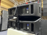 Sistema de Altavoces Line Array Activo HDL 20A de 10 Pulgadas para Espectáculos, Altavoz Bidireccional de Plástico con Impedancia de 8 Ohmios