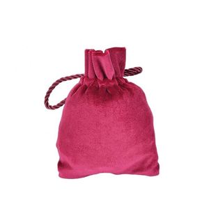Pochette en velours en gros, sac de maquillage, emballage de bonbons de mariage, pochette de rangement à cordon, pochettes cadeaux en tissu - Product Image 4