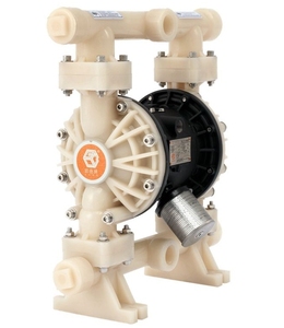Pompe à diaphragme pneumatique auto-amorçante haute efficacité SUOU QBY-15STFF en acier inoxydable/PP/aluminium résistant à la corrosion - Product Image 1
