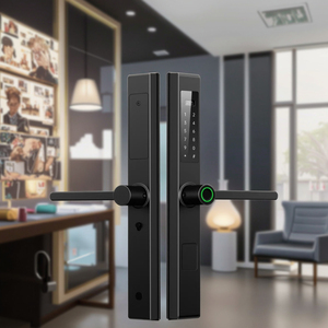 Tuya thông minh nhôm an ninh Khóa vân tay mật khẩu khóa cửa thông minh với wifi - Product Image 2