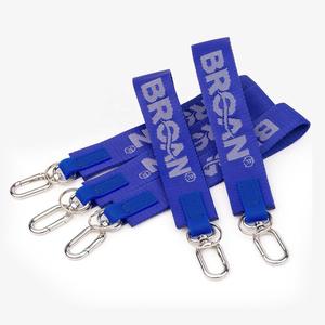 Durable Custom Printed <b>Polyester</b> Two Carabiners Hook Strap Multi-Functional Key Holder <b>Lanyard</b> with Digital Printing - Product Image 4