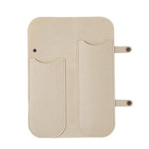 Sac de rangement portable pour fer à friser en feutre résistant à la chaleur, multi-poches, pour outils capillaires de voyage - Product Image 3