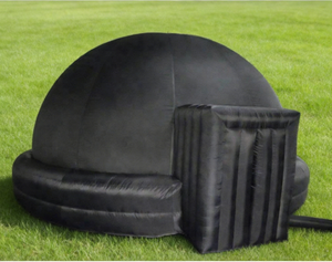 Dôme Gonflable Portable Noir pour Projection Planétarium Extérieur, Grande Tente de Cinéma Gonflable pour Exposition - Product Image 1