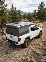 Bâche de benne en alliage d'aluminium pour pick-up, couverture de benne étanche et verrouillable pour camping en tout-terrain