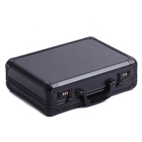 Personnalisé valise à outils en aluminium noir