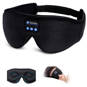 ที่คาดผมผ้าฝ้ายแบบใหม่สำหรับขายส่ง รุ่น 5.0 บาง นุ่ม ยืดหยุ่น สวมใส่สบาย หูฟังไร้สายสำหรับฟังเพลง ปิดบังดวงตา - Product Image 5