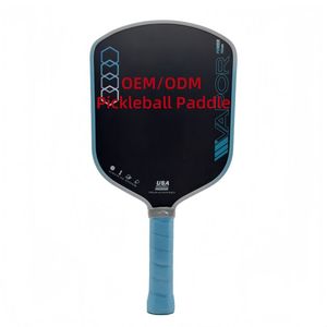 Raquette de pickleball professionnelle en fibre de carbone T700 de 16 mm avec poignée antidérapante en PU, surface en carbone texturée, 230 g, personnalisation OEM disponible - Product Image 2