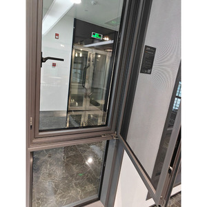 Fenêtres à battants en aluminium à double vitrage insonorisées et à rupture de pont thermique pour projets de villas personnalisées - Product Image 4