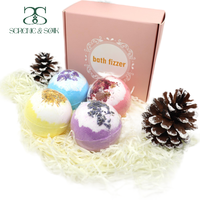 S & Soak vente en gros de marque privée soins de la peau de luxe douche bain hydratant ensemble de bombes de bain