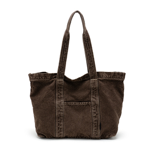 por mayor personalizada, OEM 2025, nueva marca para mujer, bolsos <span class=keywords><strong>de</strong></span> hombro <span class=keywords><strong>de</strong></span> cuero Vintage <span class=keywords><strong>de</strong></span> gran capacidad para mujer - Product Image 5